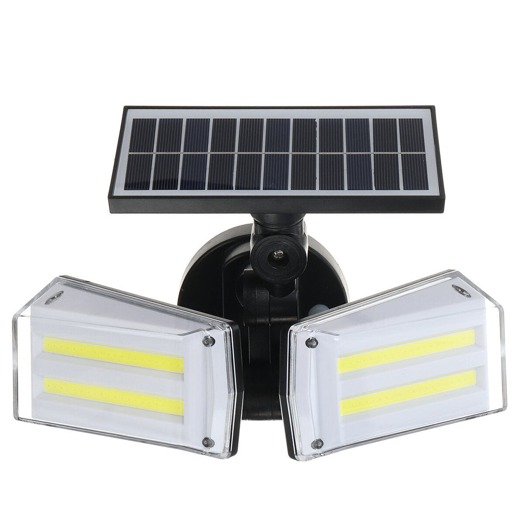 42/80LED Solar Light Body Sensor Wall Street Light Outdoor Garden Lamps IP65