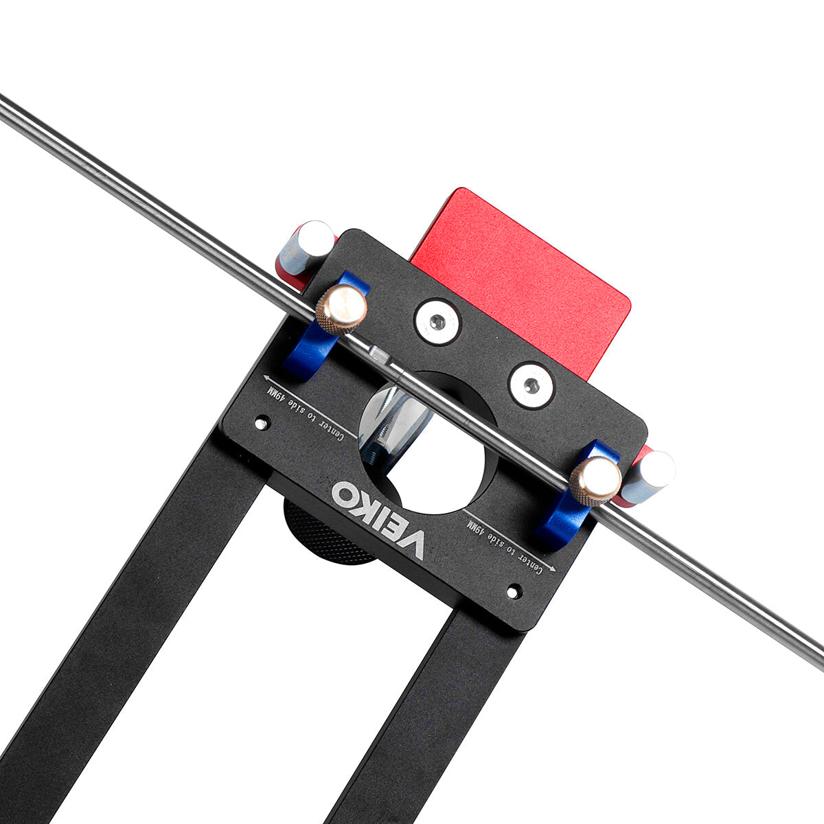 Aluminum Alloy Drawer Slide Jig with Adjustable Clamp for Woodworking Cabinet Drawer Slide Install