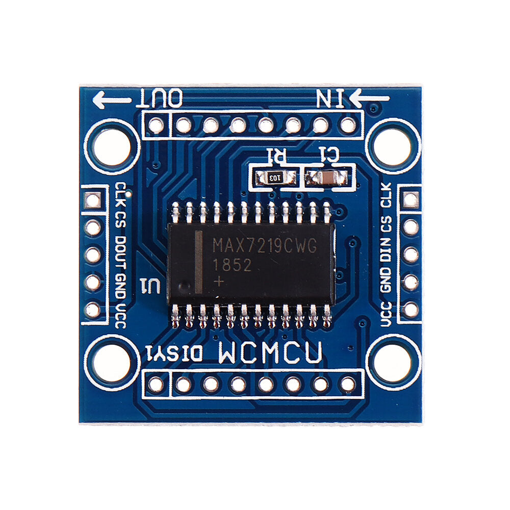 5Pcs Dot Matrix Module Microcontroller LED Module Display Module MAX7219 DIY Kit