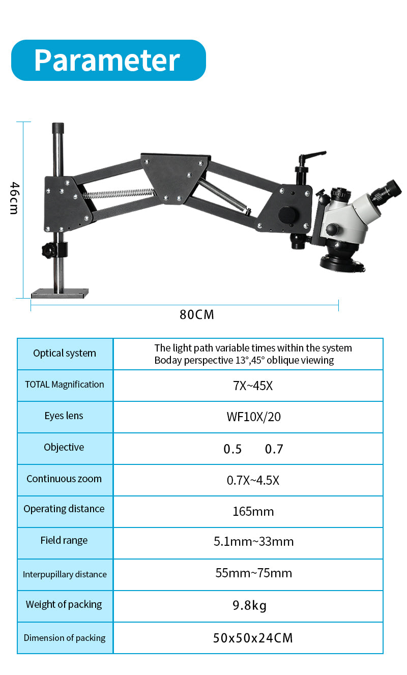 4K Binocular Stereo Microscope Magnifier Stand Diamond Setting Microscope Camera EU Plug For Jewelry Optical Tools