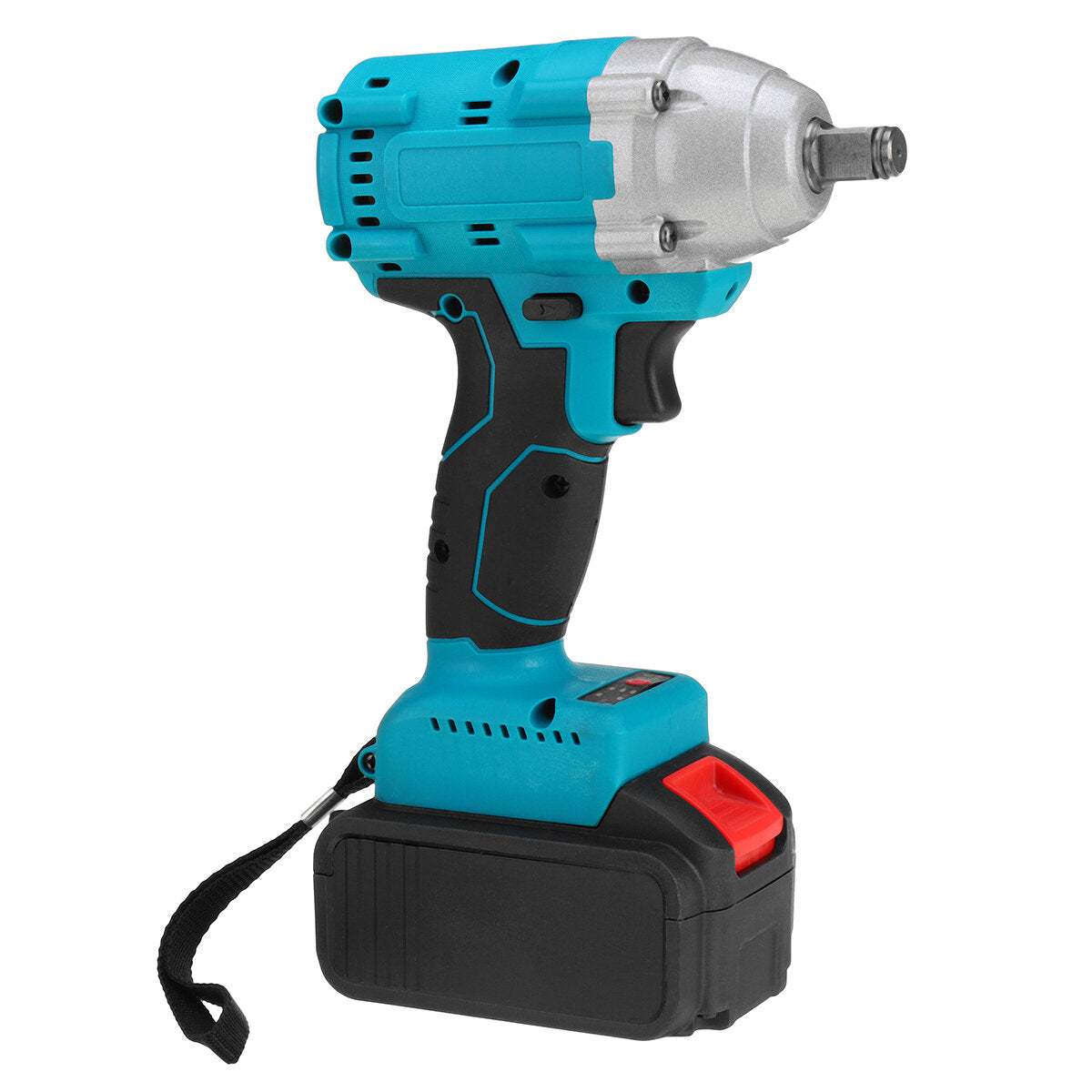 21V 520N.m Electric Cordless Impact Wrench 1/2" Brushless Driver Drill 5pcs Sockets Also Adapted To Makita Battery