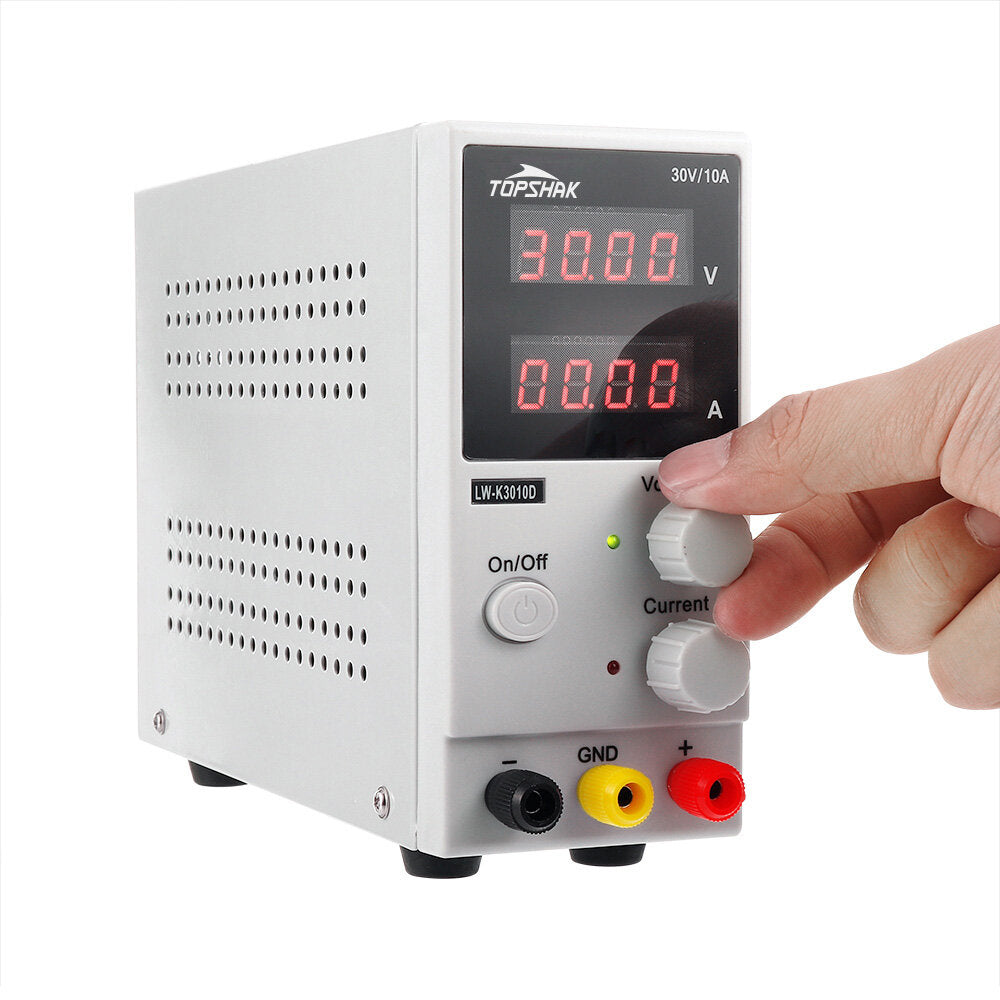 4 Digits LED Display 110V/220V 30V 10A Adjustable DC Power Supply Switching Regulated Power Supply