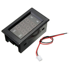 0-100V 20A Double Display Volt Meter Current Meter Digital LED