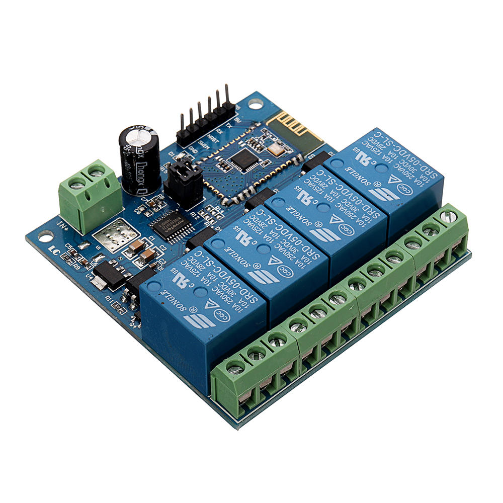 DC5V 4-Channel Android Mobile Bluetooth Relay Module