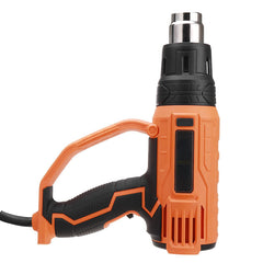 2000W HotAirGuns 8 Levels Temperature 3Modes Heat Guns Kit W/ 4 Nozzles for Stripping Paint Removing Rusted Bolt Shrinking PVC