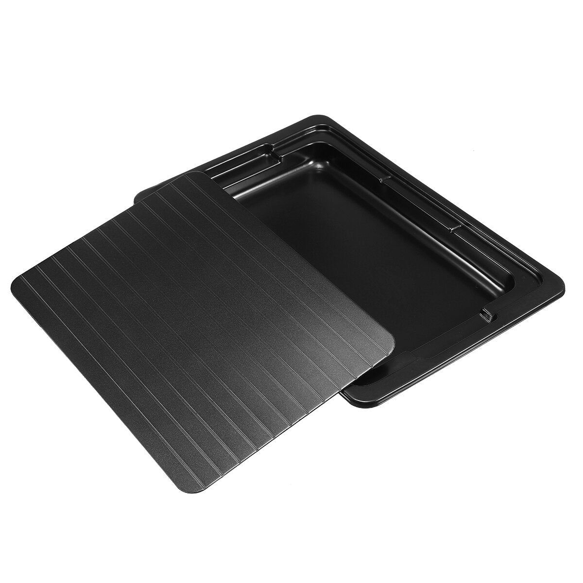 Defrosting Tray Thawing Plate Frozen Food Faster and Safer Way to Defrost Meat or Frozen Food Plate