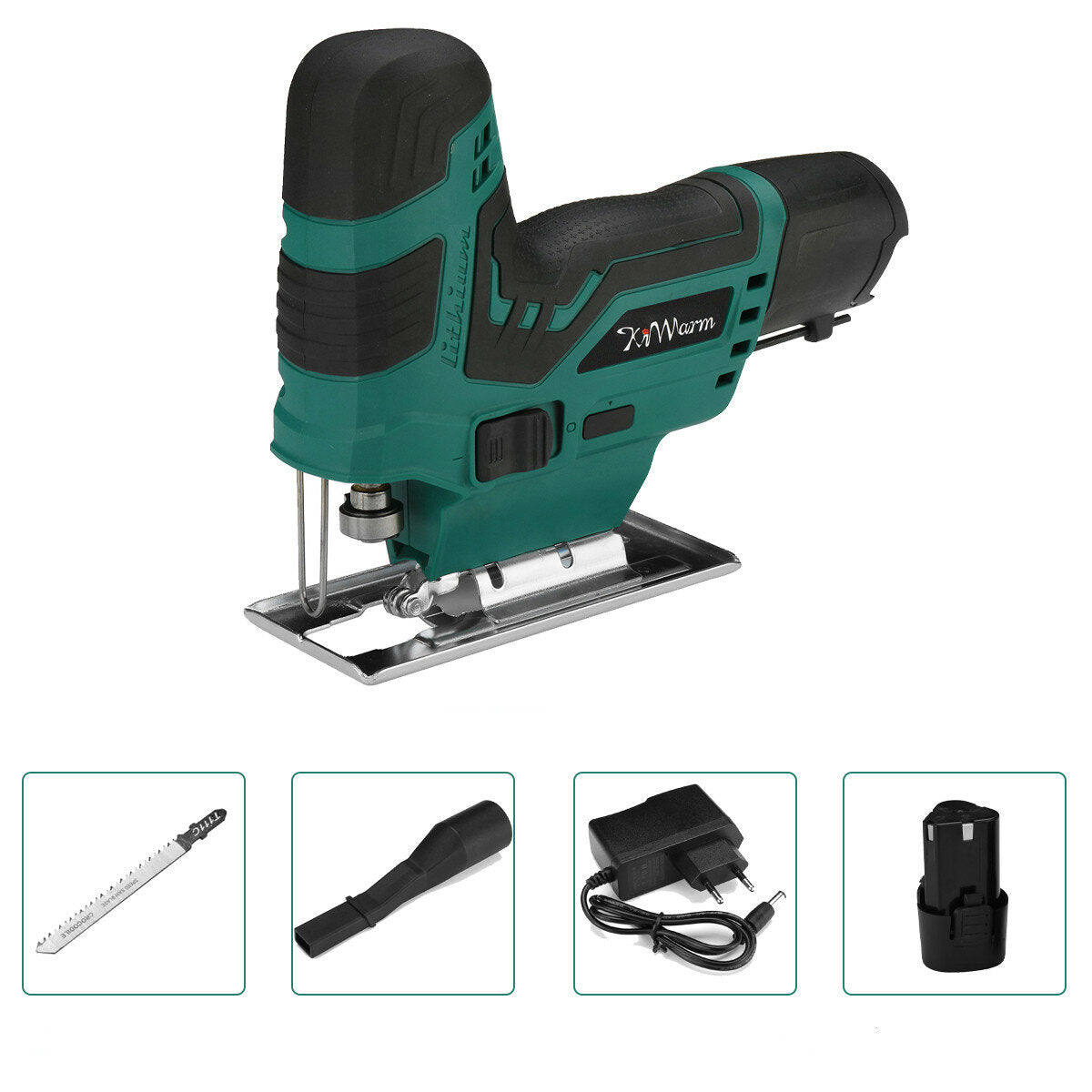 12V Portable Electric Saw Pruning Jig Saw Rechargeable Woodworking Power Tools Wood Cutter