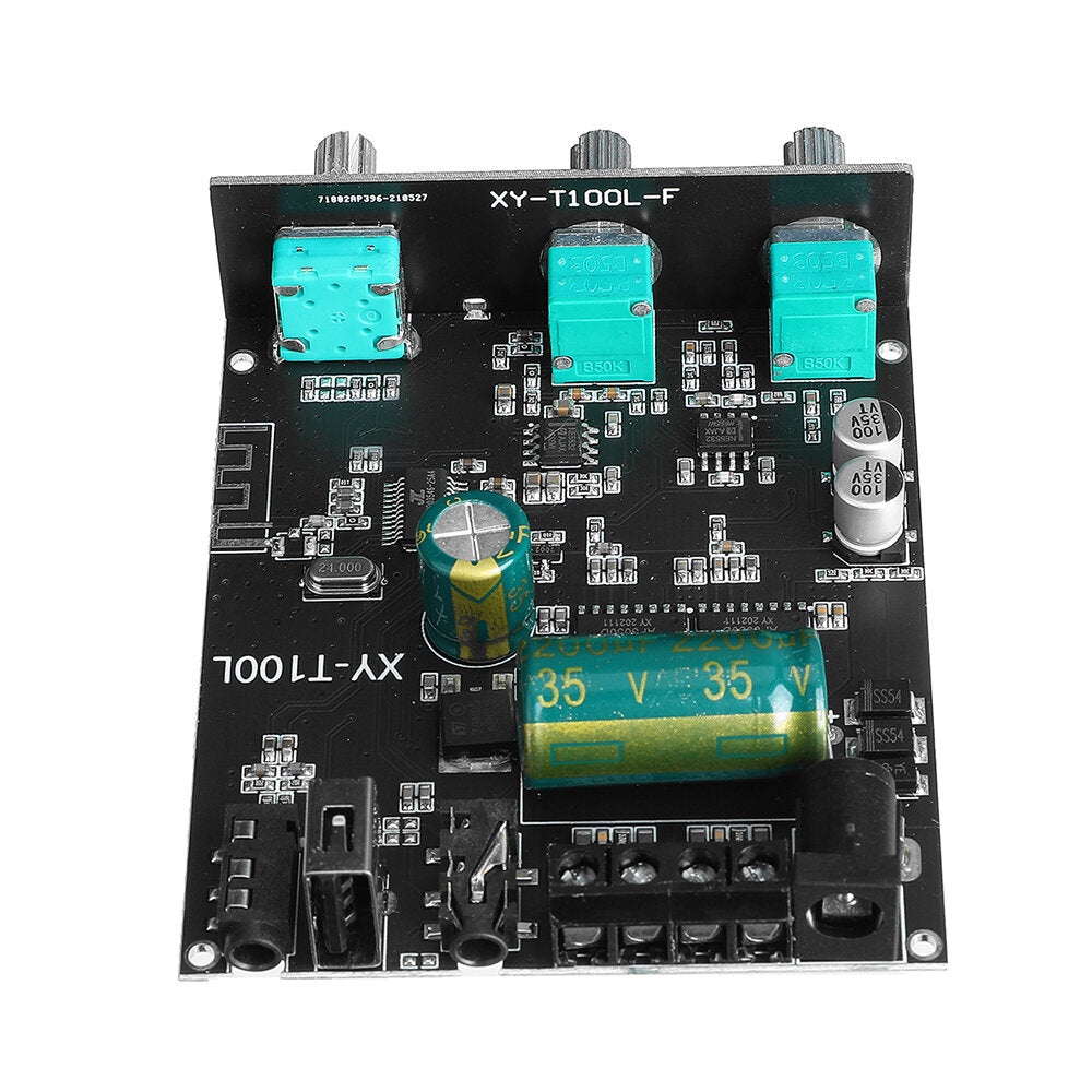 100W+100W Bluetooth 5.0 Subwoofer Amplifier Board High Power Audio Stereo Bass Adjustment Stereo Digital Power Amplifier Board