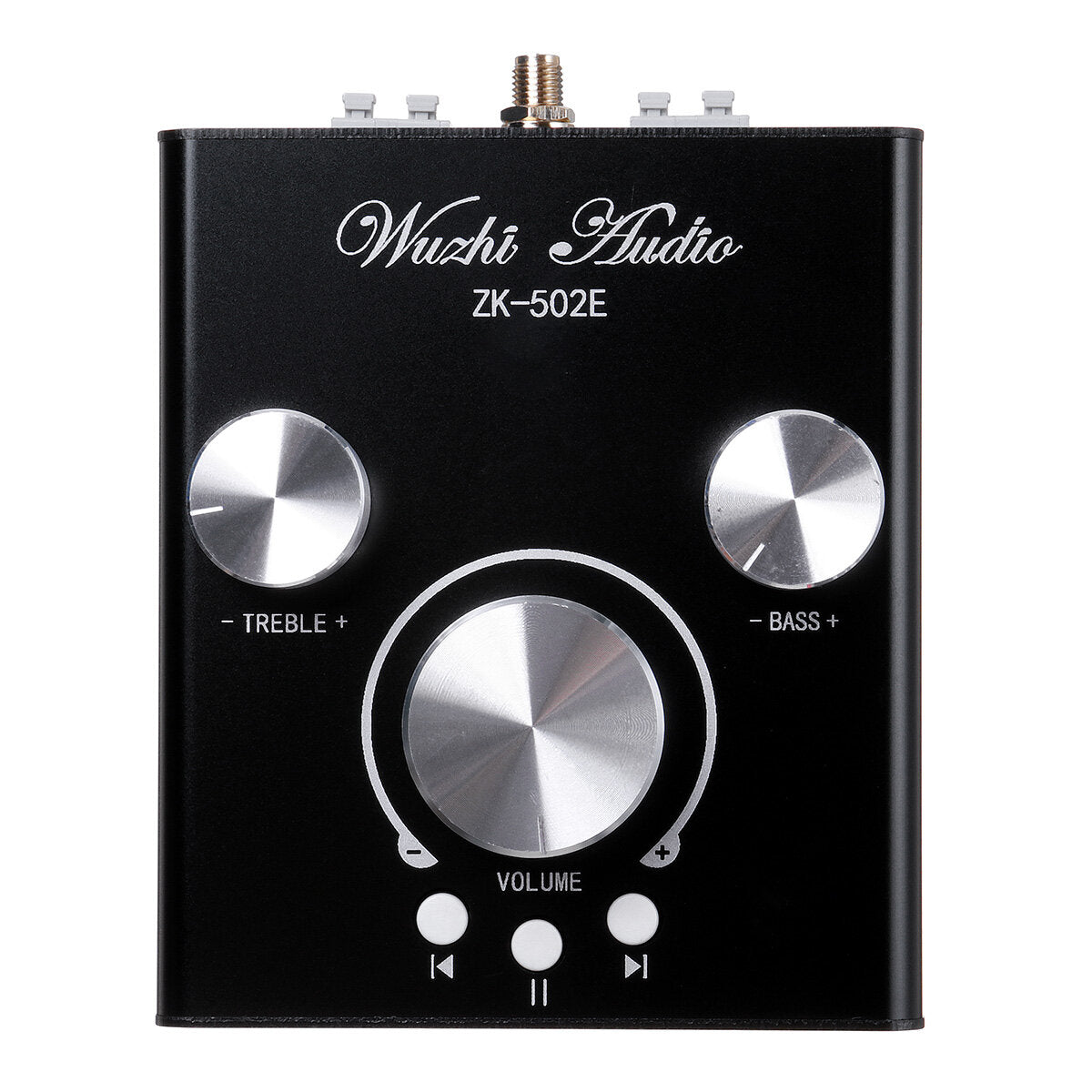 50W*2 High and Bass Adjustment Preamp Audio Power Amplifier Module Subwoofer Bluetooth 5.0 Dual-channel Stereo with Aluminum Shell