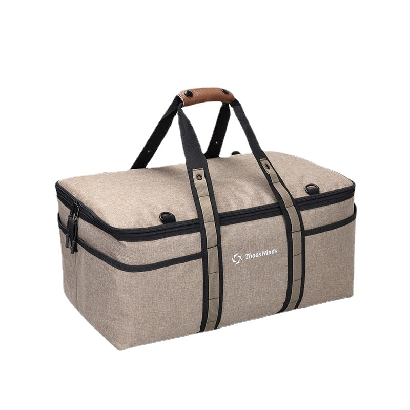 Camping Storage Bag picnic basket outdoor camping Lamps Gas Stove Gas Canister Pot carry bag storage sack Picnic Bag