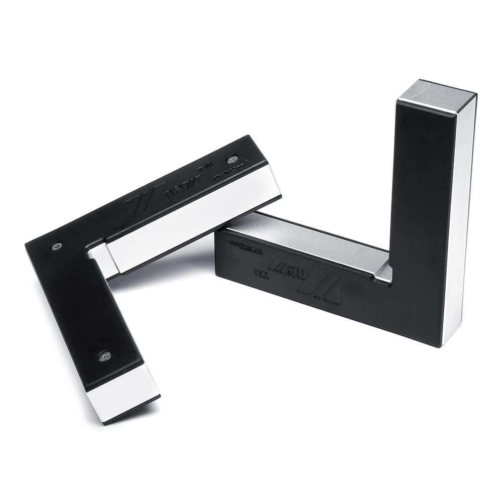 2pcs Aluminum Alloy Right Angle Precision Clamping Squares 127x127mm 90 Degree Machinist Positioning Woodworking Clamping Tool