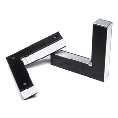 2pcs Aluminum Alloy Right Angle Precision Clamping Squares 127x127mm 90 Degree Machinist Positioning Woodworking Clamping Tool