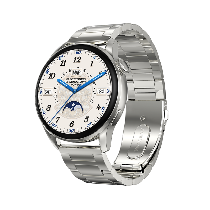 1.36 inch Full Touch Screen Bluetooth Calling PPG+ECG Heart Rate Blood Oxygen Monitor 100+ Watch Faces IP68 Waterproof Smart Watch