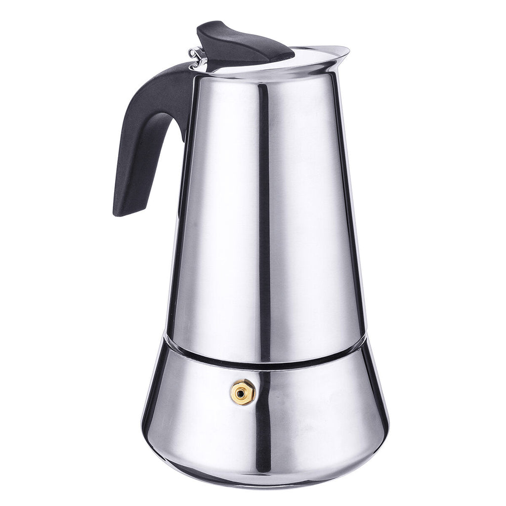 200ml 4 Cups Godmorn Espresso Stovetop Espresso Coffee Maker Moka Pot Classic