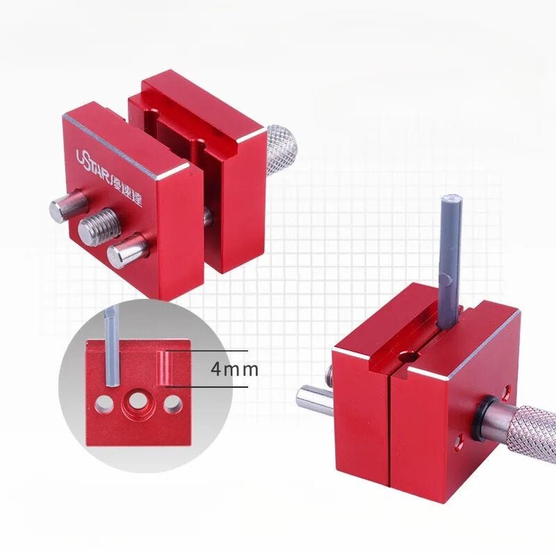 Mini Platform Plier - Compact Aluminum Vise for Precision Model Making, Quick Adjustment, Space-Saving Design