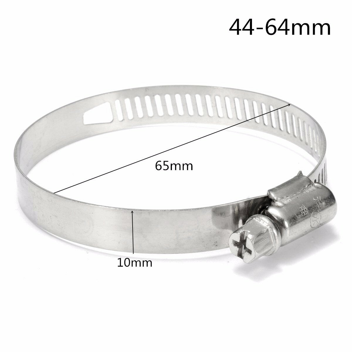 Multi-purpose Pipe Clamps Hose Clips Stainless Steel For Motorcycle Exhaust Pipe Faucet
