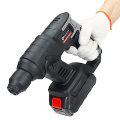 Cordless Rotary Hammer Rechargeable Electric Hammer Impact Drill Power Tool For Makita