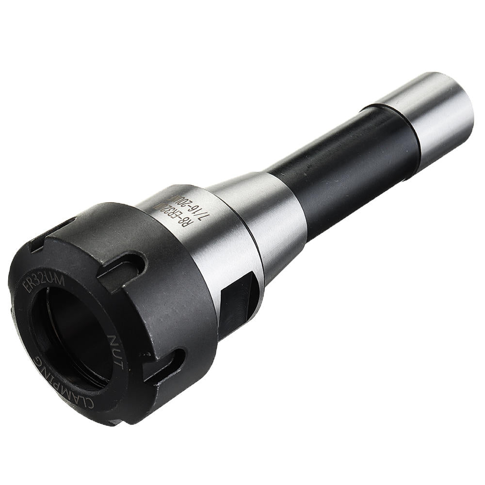 R8-ER32 Collet Chuck Milling Tool Holder with 6Pcs ER32 Spring Collets Set for CNC Tool