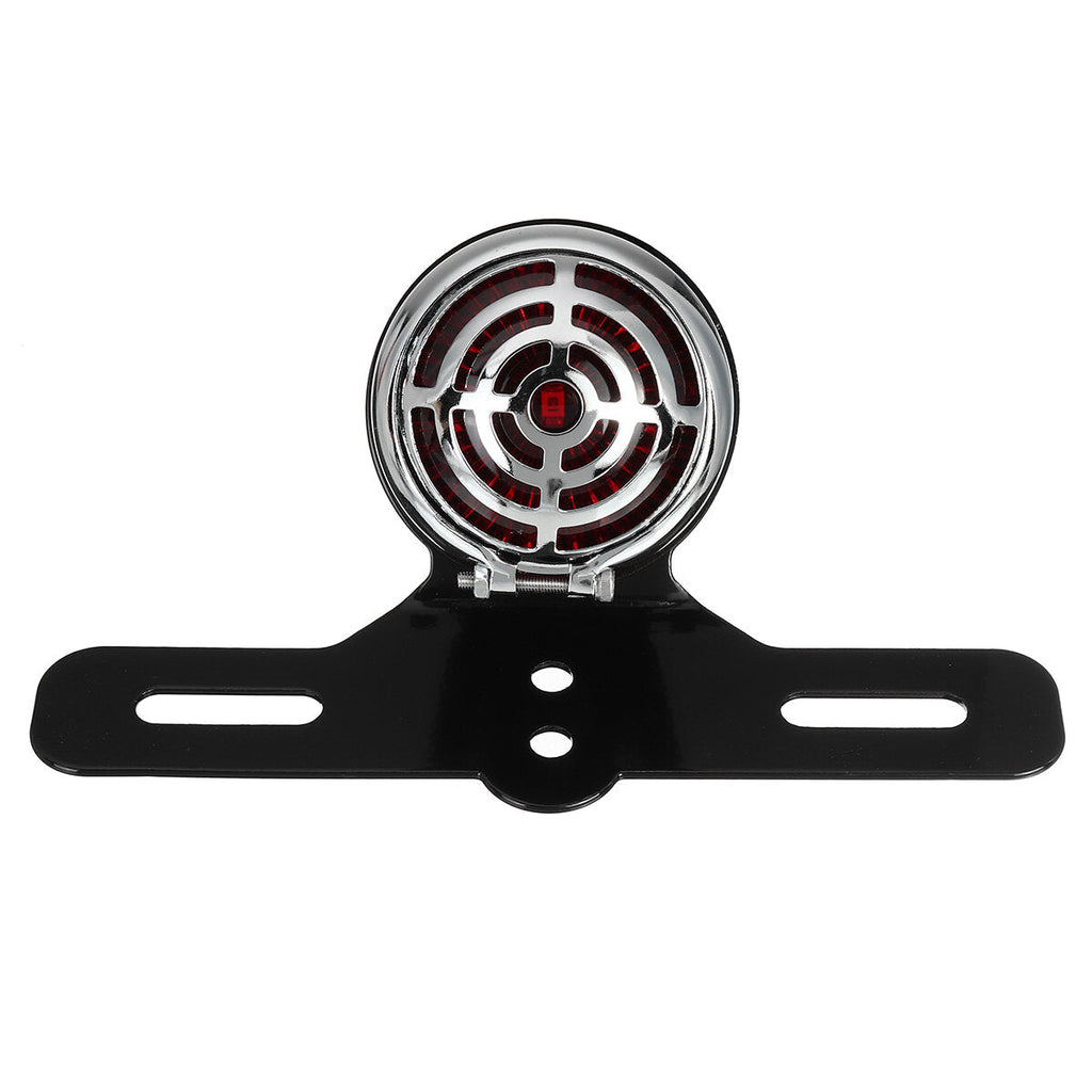 Universal Motorcycle Motorbike Led Rear Tail Brake Stop Light Number Plate Lamp
