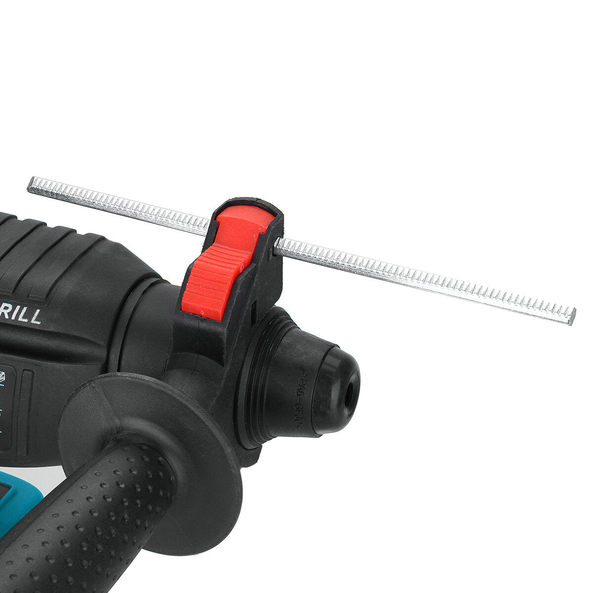 4800bpm Electric Rotary Hammer Drill W/ Rotation Handle Punch Chisel Power Tool For Makita 18V Battery
