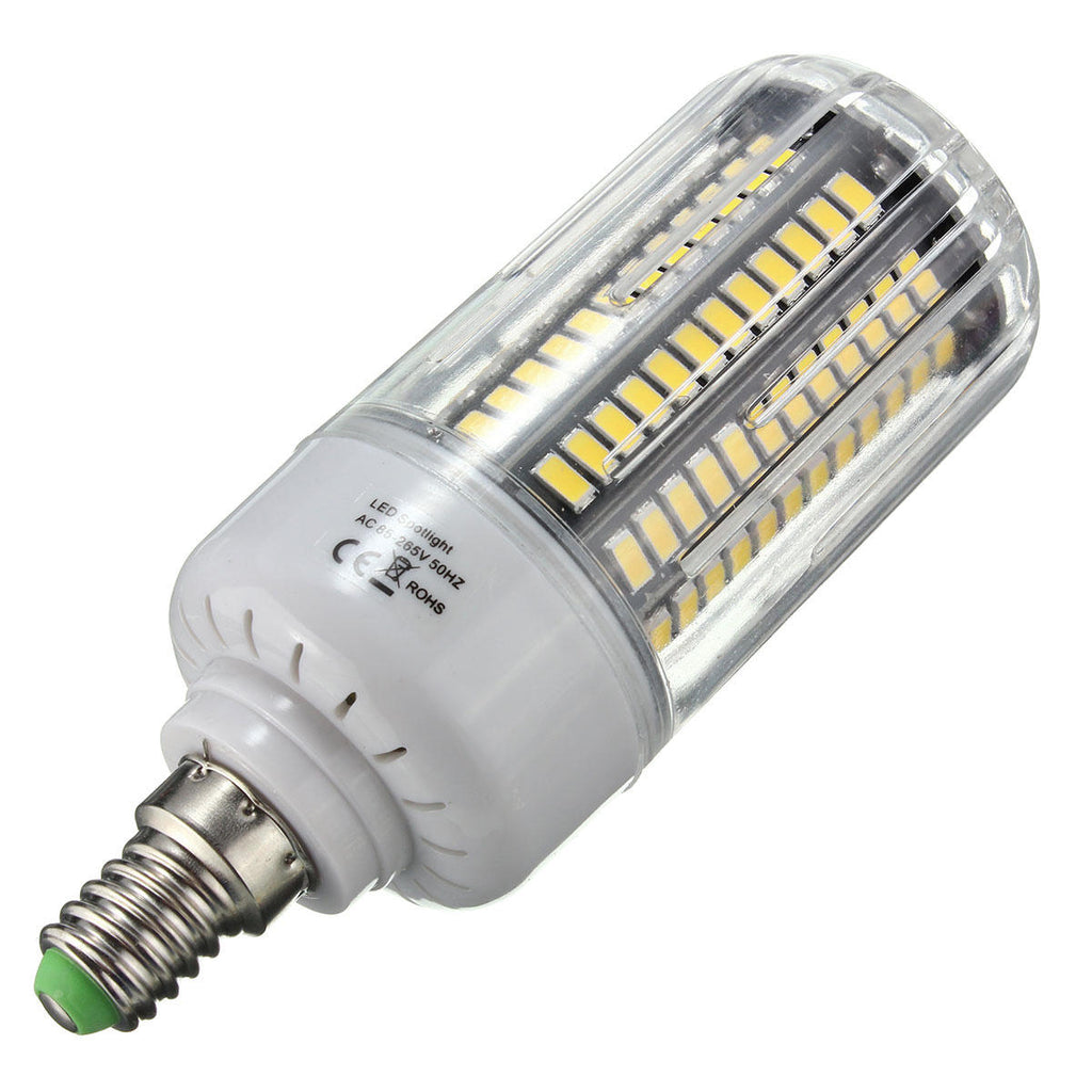 18W 100 SMD 5736 LED Pure White Warm White Natural White Corn Bulb AC85-265V