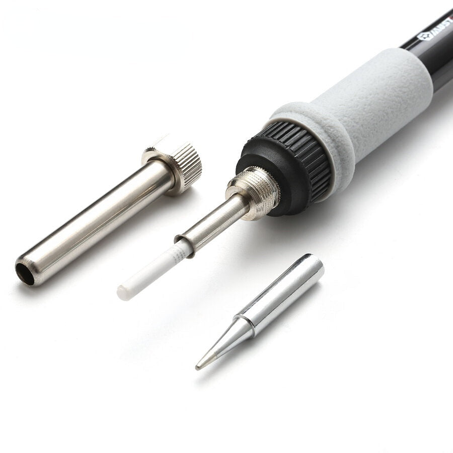 60W Adjustable Temperature Electric Solder Iron with 5pcs Solder Tips