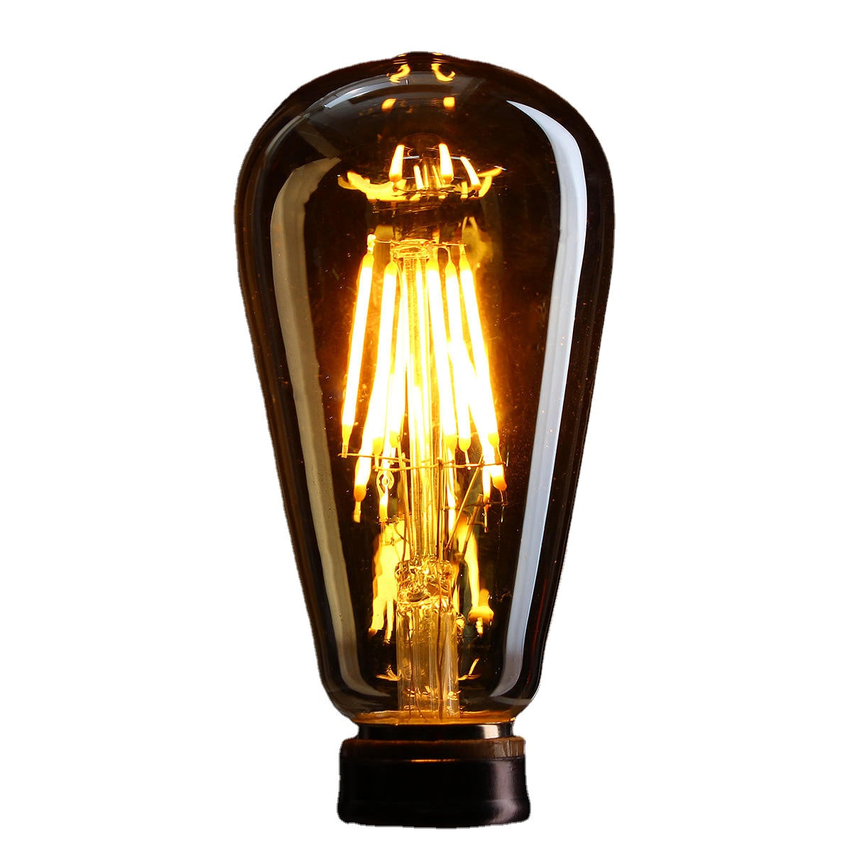 6W Golden Cover Dimmable Retro Vintage Filament LED Bulb Light Lamp AC110/220V