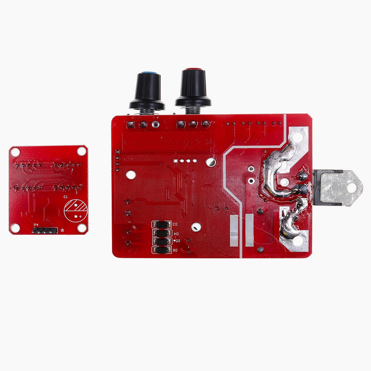 40A/100A Digital Display Spot Welding Module Time and Current Controller Panel Timing Ammeter Spot Welders Control Board