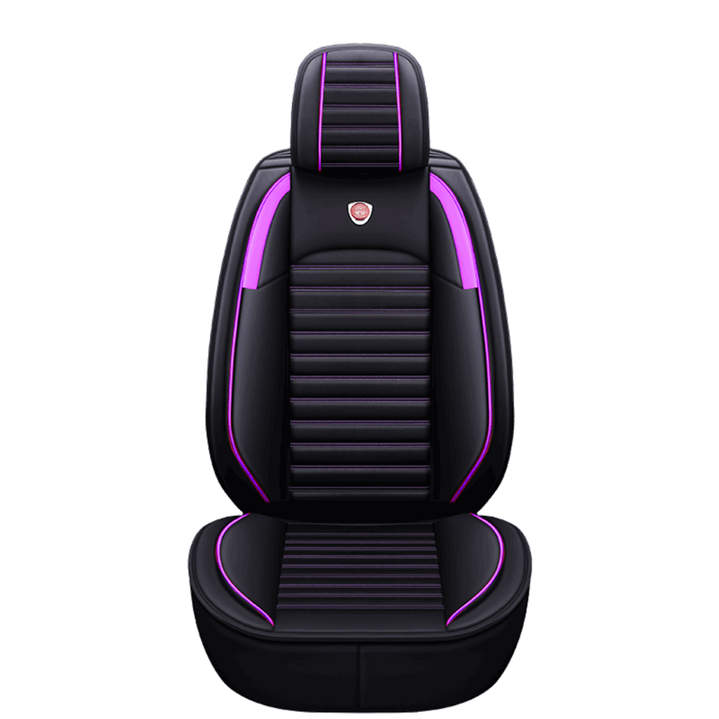 1Pcs Auto Car Front Seat Cover Vehicle Front Seat Cushion Protector PU Leather