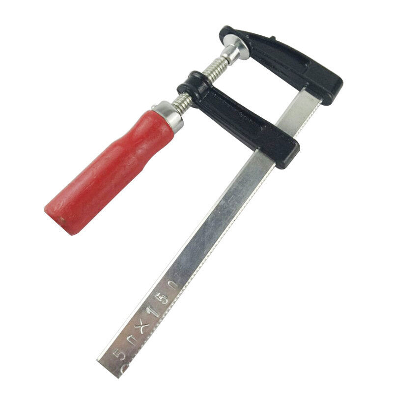 Heavy Duty F Clamp Bar Clamp for Woodworking - Durable Steel & Iron, 50mm Clamping Width, Multiple Sizes Available
