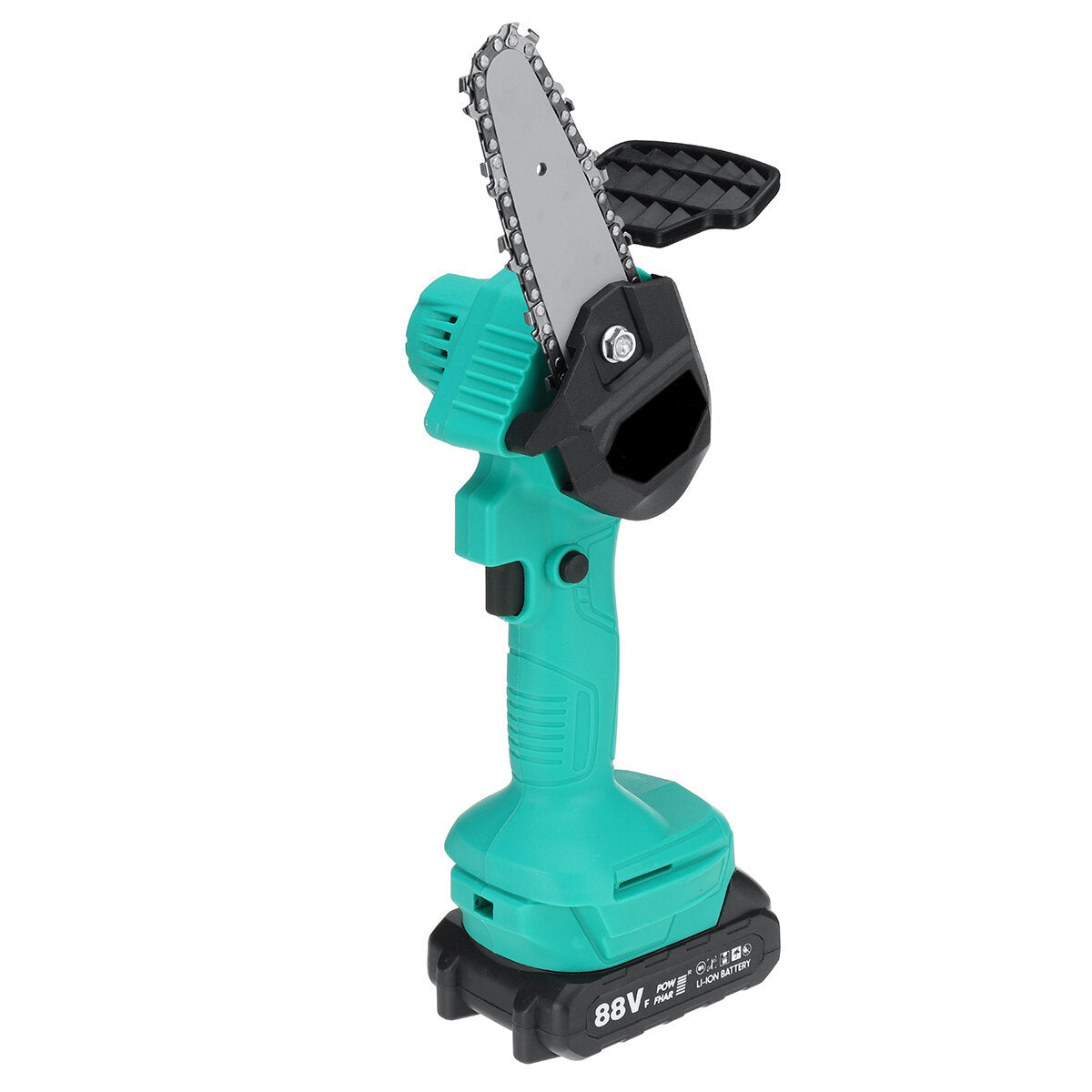 4in 1200W Electric Chain Saw Handheld Logging Saw With 2pcs 7500mah Battery