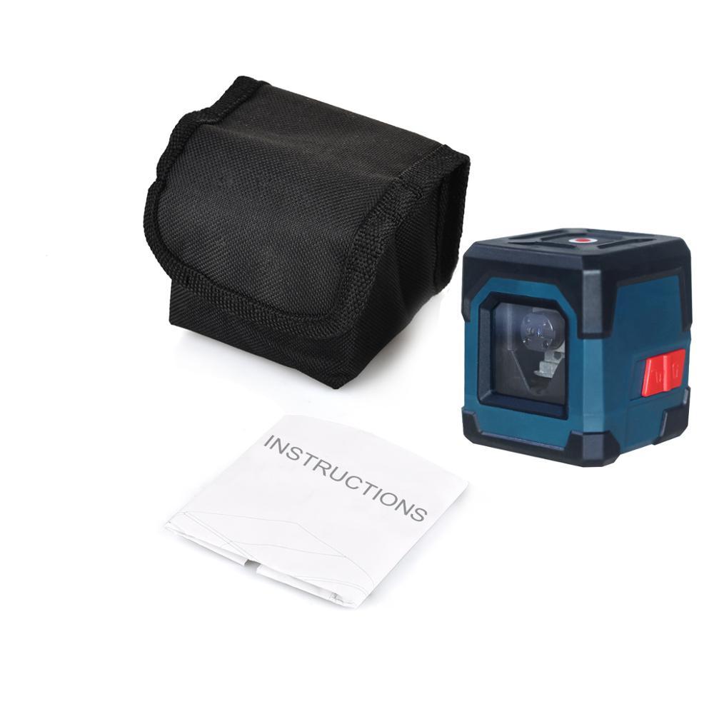 Laser Level Cross Line Laser with Measuring Range 50ft, Self-Leveling Vertical and Horizontal Line