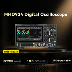 High Precision Digital Oscilloscope 4 Channels 800MHz Bandwidth 12-Bit Resolution 4GS Sampling Rate Touchscreen USB HDM Signal Analysis