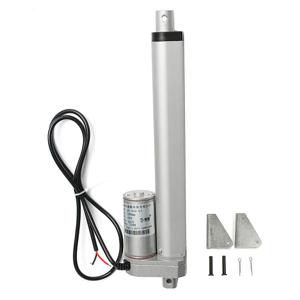 DC 24V 750N 100mm 150mm 200mm 250mm Linear Actuator Motor 10mm/s