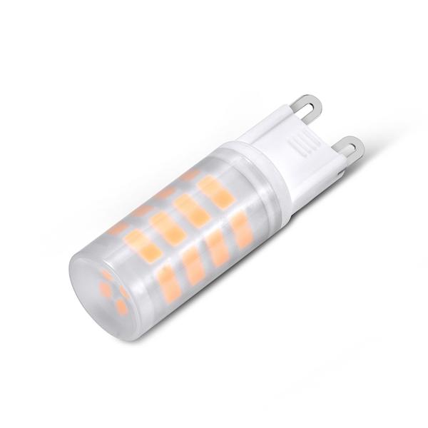 G9 3W SMD2835 52LEDs Warm White Pure White Light Bulb No Flicker AC100-265V