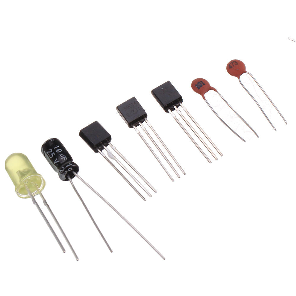 30pcs DIY Digital Display LED Logic Pen Electronic Kit High and Low Level Test Circuit Soldering Practice Board Kit