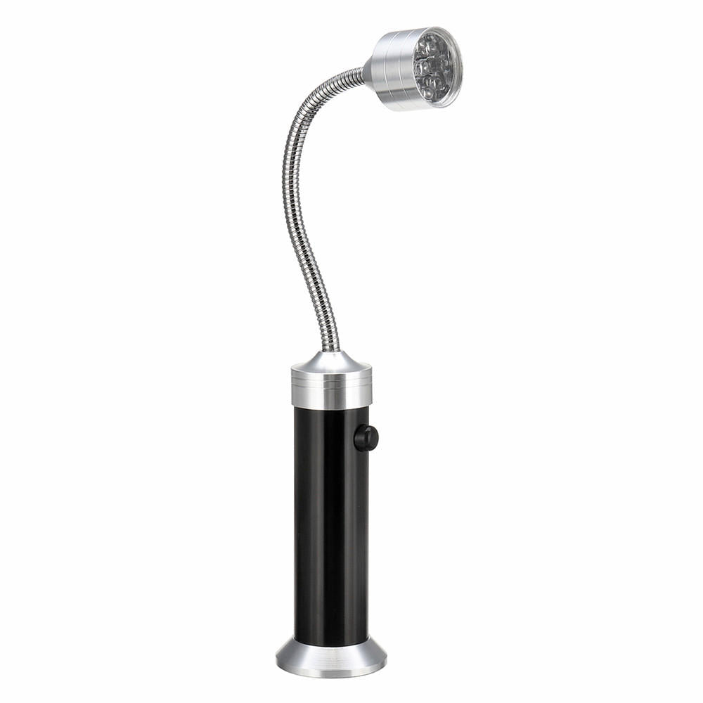 Magnetic BBQ Grill Light Flexible LED Work Light Maintenance Light Tool Light Black