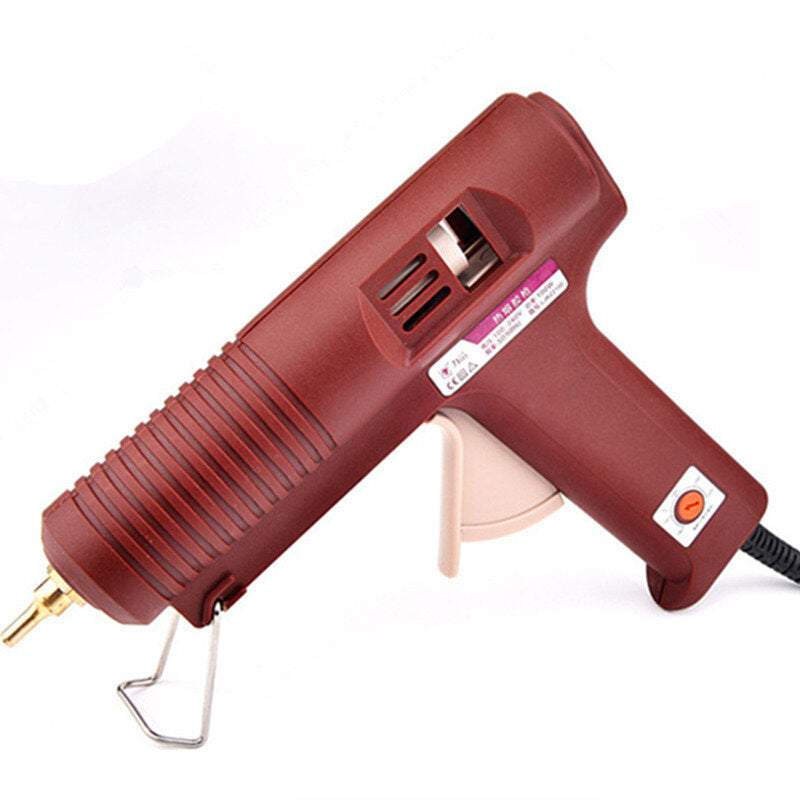 20W/60W/100W Hot Melt Glue Gun Adjustable Professional Copper Nozzle Heater Heating Wax