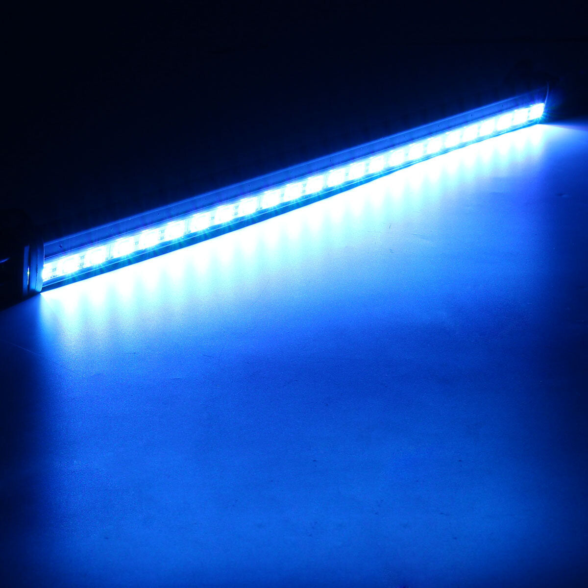 Remote control bubble light 44Keys White trachea 41CM 5050 6smd RGB 1.6W IP68 ABS Memory receiver AC110-240V turn DC12V