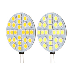 3W Dimmable SMD5050 24LEDs Warm White Pure White Ligth Bulb DC12V
