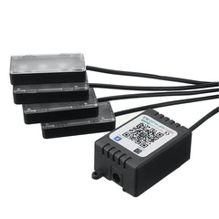 Full Car 8m Ambient Fiber Optic Atmosphere Light Interior Light Wireless