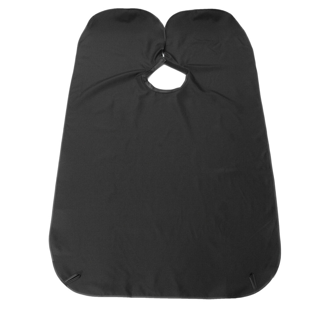 90x130cm Beard Trimming Catcher Shave Cape Gather Cloth Hair Apron Suction Cups