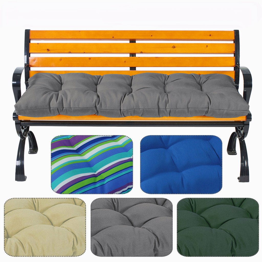Outdoor Cushion Waterproof Solid Bench Swing Mat High Rebound Foam