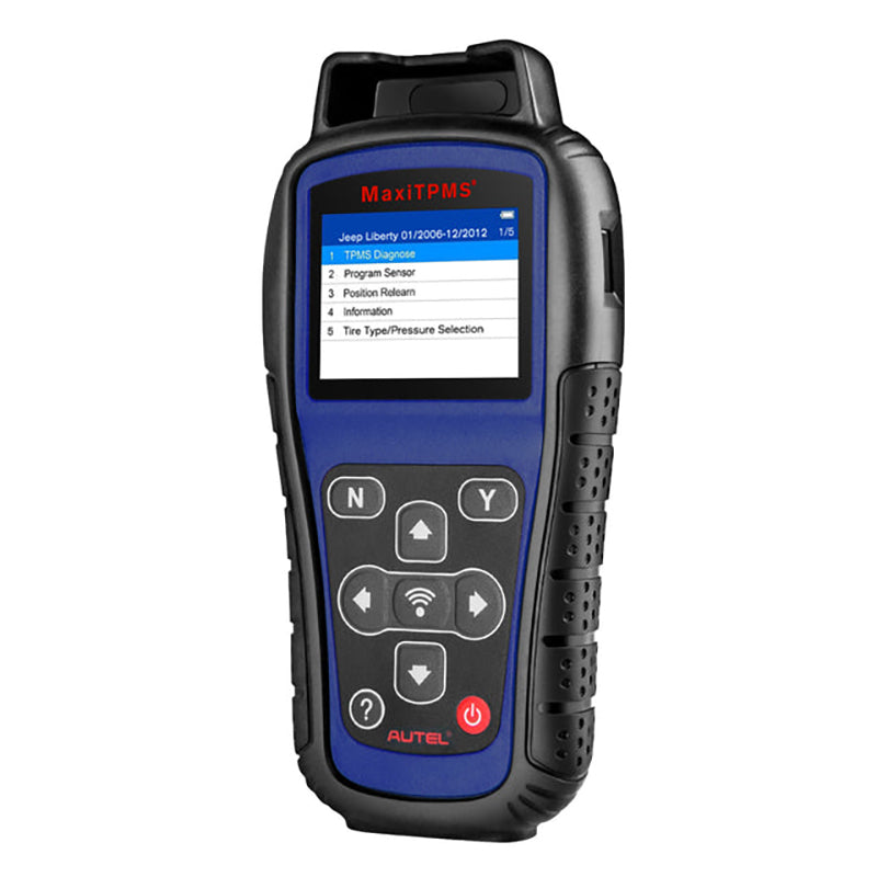TPMS Diagnostic Scanner Tool LCD Display 2400mAh Lithium-polymer Battery Tire Type Pressure Selection
