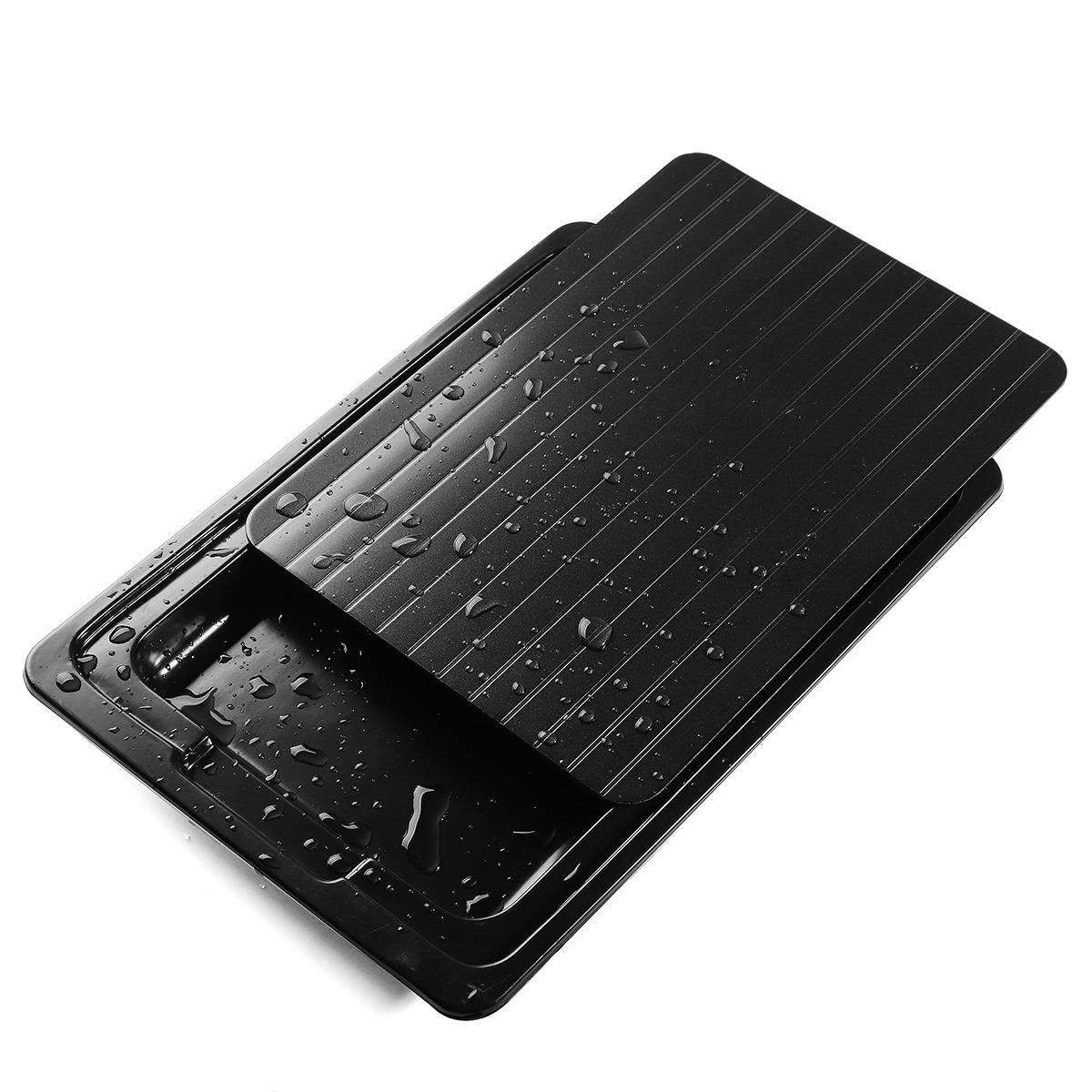 Defrosting Tray Thawing Plate Frozen Food Faster and Safer Way to Defrost Meat or Frozen Food Plate