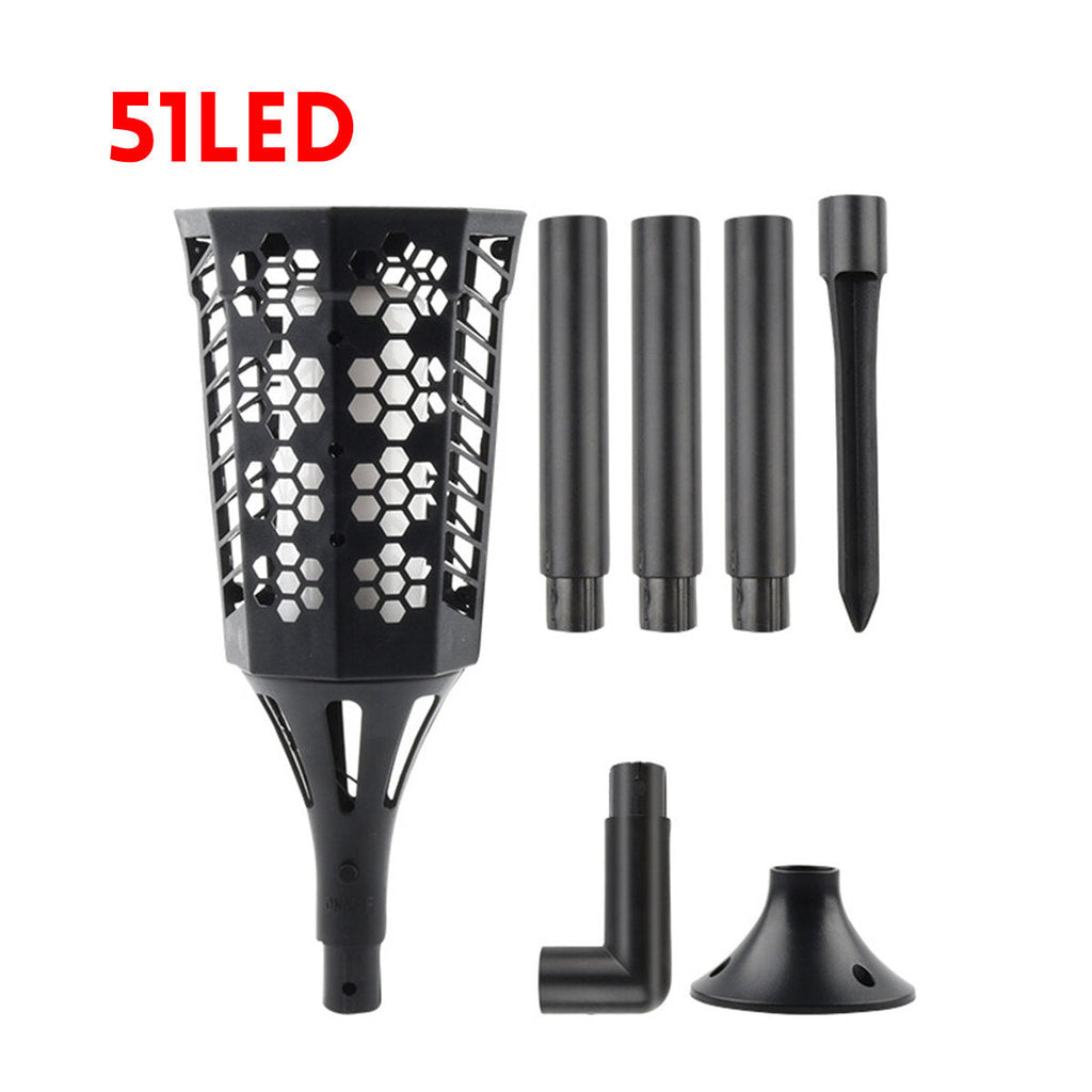 33/51/96 LED Solar Garden Flame Light Waterproof Flickering LED Torch Landscape Christmas Decorations Lamp