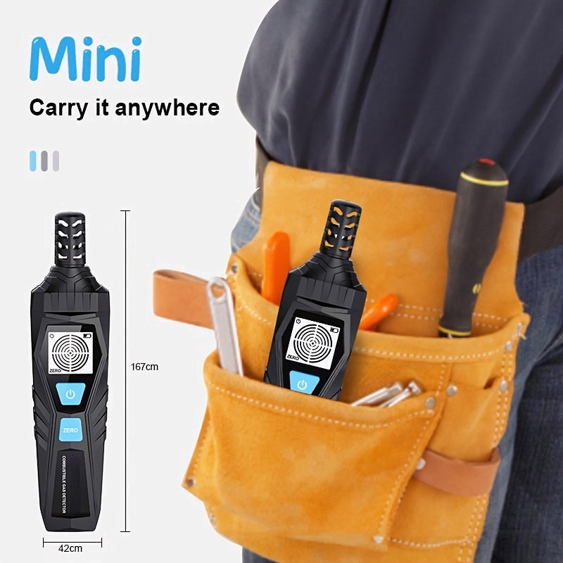 Gas Leaking Detector With Audible And Visual Alarm LED Display