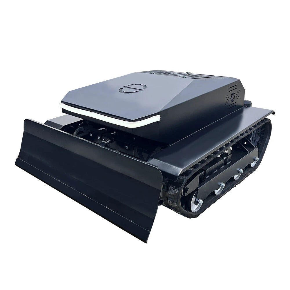 Remote Control Lawn Mower HTM800-PRO 800mm Cutting Width 608CC Engine 45 Degree Slope Capability Efficient Grass Cutting Long Range Operation