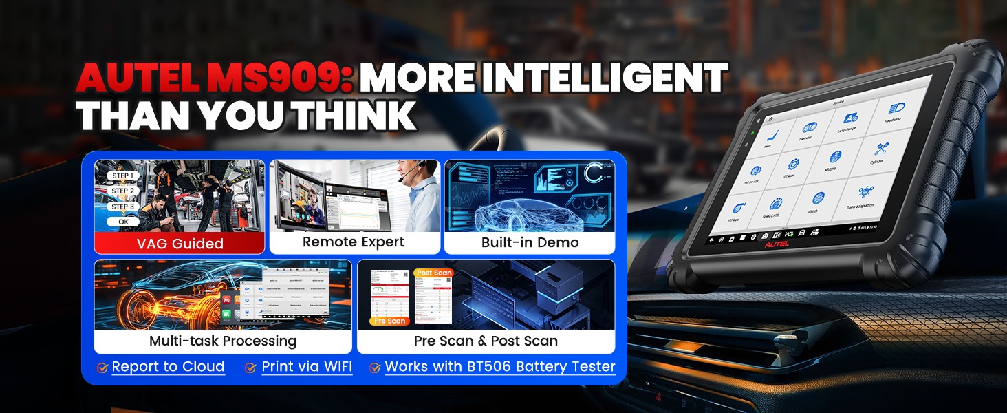 Car Diagnostic Scanner, ECU Programming, 3000+ Active Tests, 40+ Reset Services, OEM Diagnostics, CAN FD & DoIP