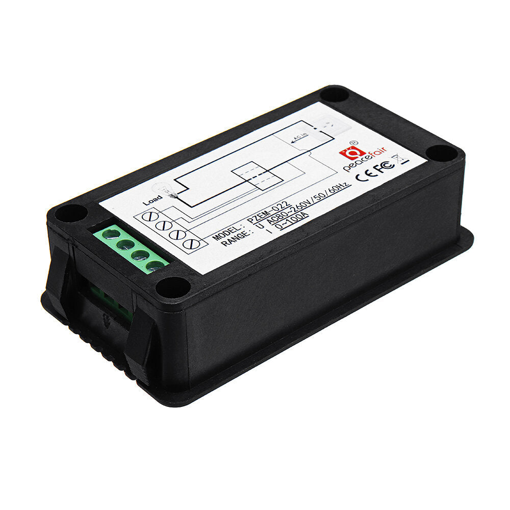 Open and Close CT 100A AC Digital Display Power Monitor Meter Voltmeter Ammeter Frequency
